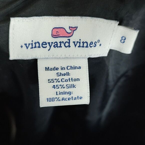 Vineyard Vines Little Black Dress Fit and Flare Size 8 - Picture 2 of 8